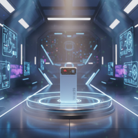 66W Transparent Digital Display Power Bank – 20,000mAh Ultra-Fast Charge