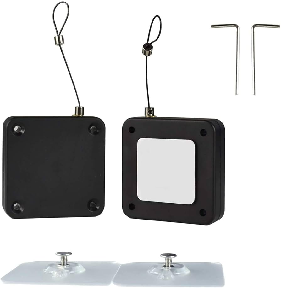 Universal Punch-Free Automatic Sensor Door Closer | Heavy-Duty Retractable Steel Cable Door Closer for Home, Office, and Internal Sliding or Swing Doors