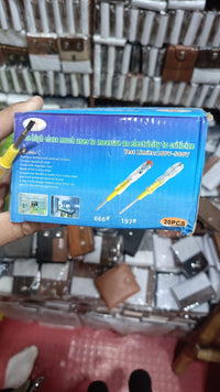 2Pcs Screwdriver Tester Set | Durable, High Quality | Low Voltage | Sharp Tip & Unbreakable Handle