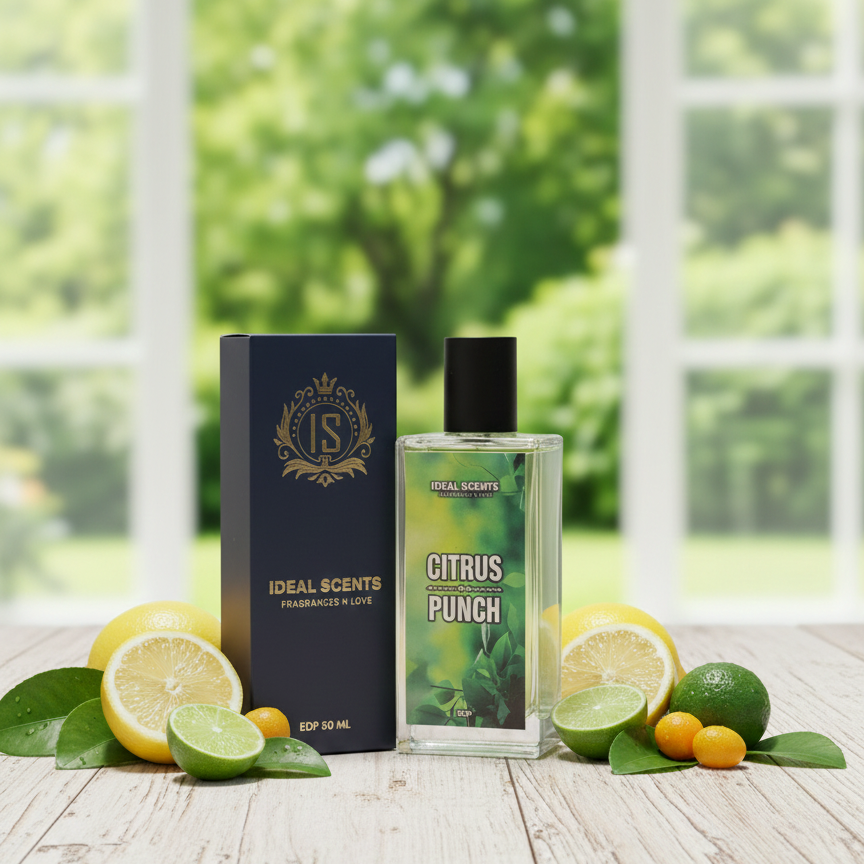 Citrus Punch Fragrance | 50ml | Inspired by Aventus Creed | Long Lasting 8–10 Hours | Made in Pakistan