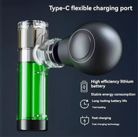 Portable Mini Massage Gun - Compact Deep Tissue Percussion Muscle Massager for Athletes, Pain Relief & Full Body Muscle Recovery