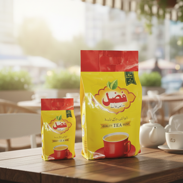 Fazal Quality Tea Blend - Premium Selected Tea Leaves for an Authentic, Rich Aroma and Traditional Taste | Available in Multiple Sizes (1kg gram)