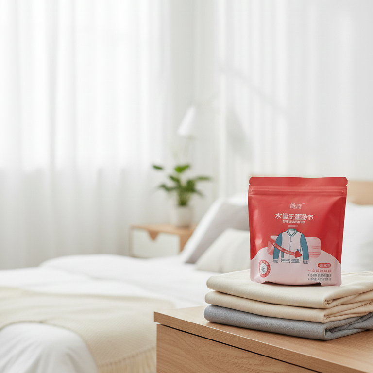 Portable Clothing Stain Remover Wipes (20 Count) – Instant Emergency Spot Cleaner for Food, Grease & Coffee Stains on Jackets & Cotton