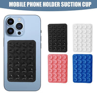 1Pc Mobile Bubble Grip Silicone Suction Both Side Bubble Grip Cup Phone Strong Grip Holder Hands Free (Random Color)