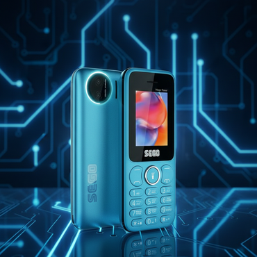 Sego Magic Power 2.0 Inch LCD Dual SIM PTA Approved Mobile With Big 3000mAh Battery (Random Color)