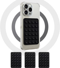 1Pc Mobile Bubble Grip Silicone Suction Both Side Bubble Grip Cup Phone Strong Grip Holder Hands Free (Random Color)