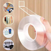 Nano Tape Double Side Tape | Washable Reusable Tape (3 Meter)