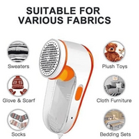 Nova Electric Lint Remover | Wool & Fabrics | Rotary Sharp Blades | Random Color