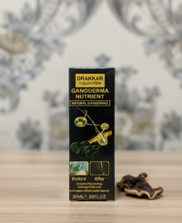 Drakkar Ganoderma Hair Serum | Ultimate Nutrient & Shine Therapy | Healthy Hair Boost & Repair Serum | 30gm