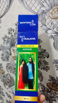 Thalaiva Adivasi Herbal Hair Oil – Strength & Growth Formula | Natural Hair Therapy for Hair Vitality | 100 ml