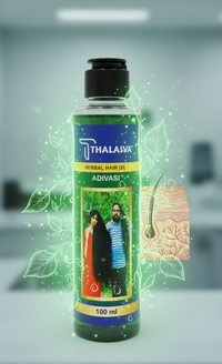 Thalaiva Adivasi Herbal Hair Oil – Strength & Growth Formula | Natural Hair Therapy for Hair Vitality | 100 ml