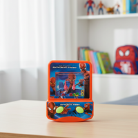 Spiderman Themed Handheld Ring Toss Water Game Fun Interactive Toy For Kids Entertainment And Skill Challenge