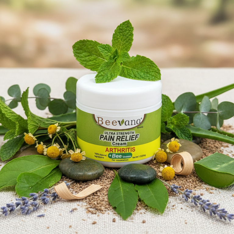 Beewana Pain Relief Cream – Fast-Acting Relief for Muscle, Joint & Back Pain | Soothing Herbal Formula | 30gm