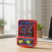 Spiderman Themed Handheld Ring Toss Water Game Fun Interactive Toy For Kids Entertainment And Skill Challenge