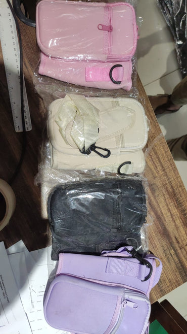 Tumbler Half Size Carrier Bag Portable Durable And Convenient Design For Easy Daily Carry And Storage - Black