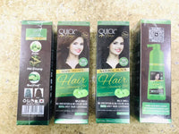 Quick Shin Professional Hair Colour Shampoo Gel For Men And Women With Korean Ingredient - 200ML | Black