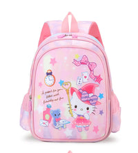 Hello Kitty Themed Pink Children School Bag Stylish Durable And Spacious Design For Daily School Use
