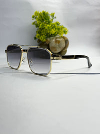 Luxury Square Black Gradient Sunglasses for Men & Women