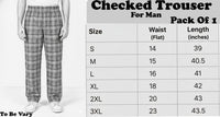Pack of 1 Pcs Trousers For Men for Boys