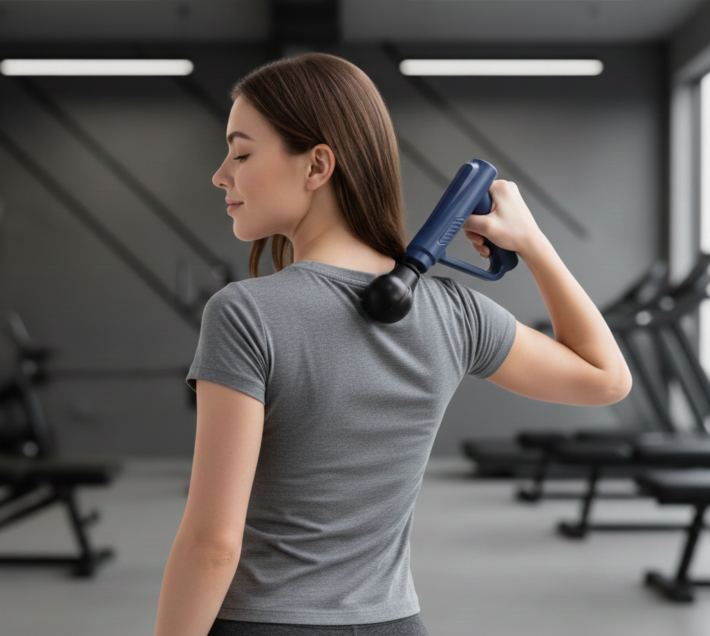 Mini Fascial Gun Deep Tissue Massager For Quick Muscle Relief And Portable Relaxation Therapy rechargable (random colour)