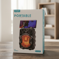 Greatnice GTS-2423 Portable Wireless Speaker With Clear Sound And Stylish Compact Design