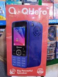 QMobile Q Hero Dual Sim PTA Approved Mobile With 2.4 Inches LCD 3000mAh Battery Digital Camera (Random Color)