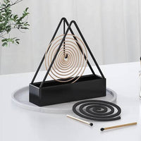 1Pc Heavy Premium Quality Powder Coated Mosquito Coil Holder Durable Stylish Safe And Long Lasting (Random Color)