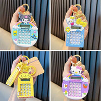 Cute Calculator Keychain | Trendy Stationery | Mini Portable | Fun Problem Solving (Random Color)