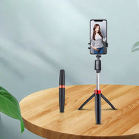 Y9 Wireless Selfie Stick Tripod with Bluetooth Remote Control – Adjustable Phone Stand for Photos & Videos