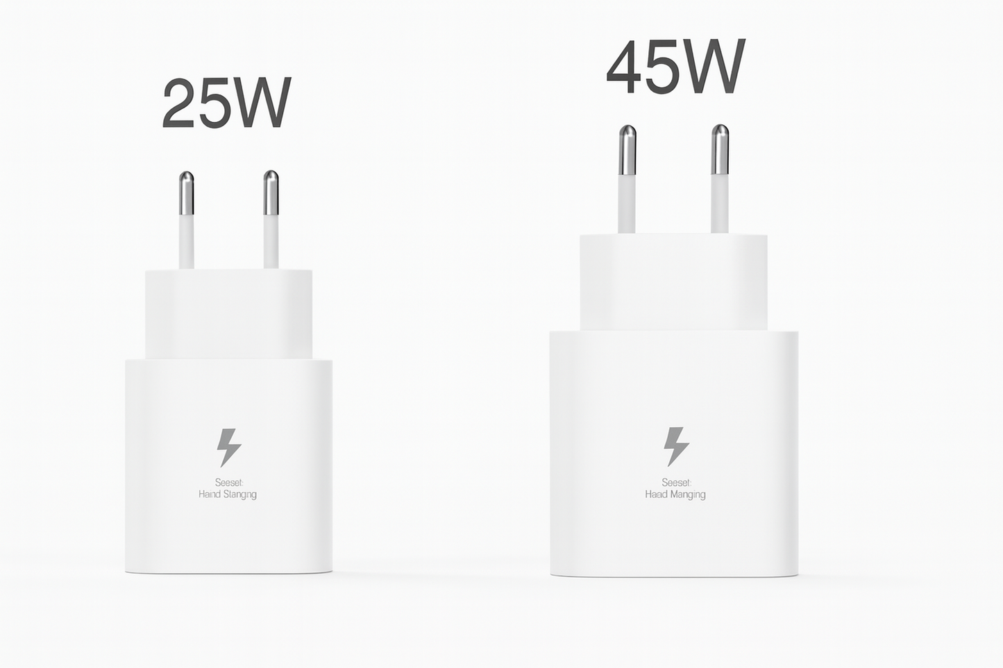 25W PD Fast Charger USB-C Adapter – Super Fast Charging Power Adapter for Smartphones, Tablets & More