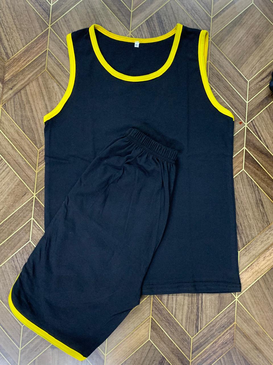 Kids Sando and Shorts Track Suit 2 Pcs Set