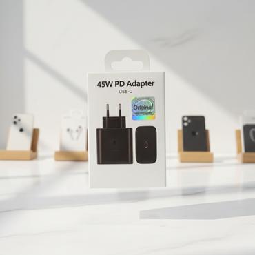 Samsung 45W PD Power Adapter High Power Delivery Charging Adapter For Efficient And Reliable Charging without cable