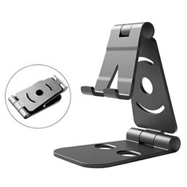 Adjustable Folding Mobile & Tablet Stand Bracket S301 – Portable Phone Holder for Desk & Table