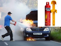 Foam Stop Fire 500ml Portable Fire Extinguisher Spray | Fire Stop Emergency Safety Spray for Home, Kitchen, Car & Office