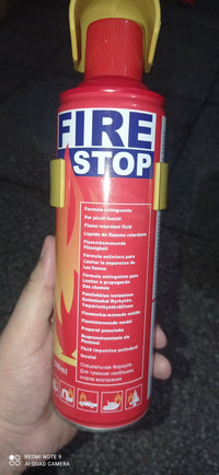 Foam Stop Fire 500ml Portable Fire Extinguisher Spray | Fire Stop Emergency Safety Spray for Home, Kitchen, Car & Office