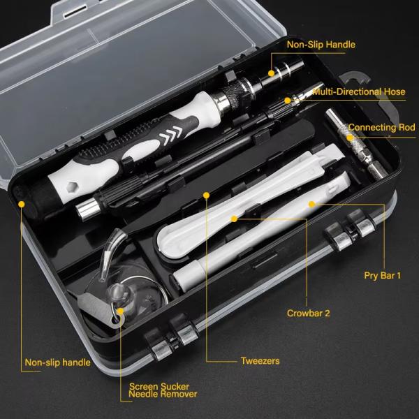 115 In 1 Stainless Steel Magnetic Screwdriver Driver Set Durable Practical Easy To Use Affordable Household Tool