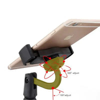 Adjustable Retractable Mobile Phone Stand Folding Extendable Holder With 22 To 32 Cm Height
