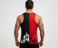 Pack of 2 Printed Top Tank Sando for Men and Boys | Stylish Panel Gym & Summer Wear
