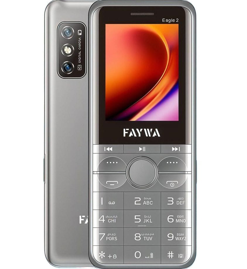 Faywa Eagle 2 Mobile Durable Stylish Powerful And Feature Packed Device With Smart Camera And 4 SIM Support (Random Color)