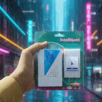 Wireless Remote Control Door Bell Durable Reliable Easy To Install Compact Design With Clear Sound