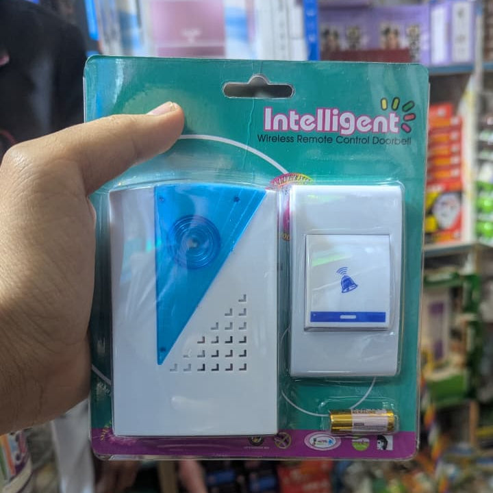 Wireless Remote Control Door Bell Durable Reliable Easy To Install Compact Design With Clear Sound