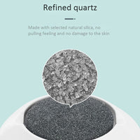 Electric Back Callus Remover with Built-In Vacuum – Rechargeable Foot Grinder for Dead Skin, Cracked Heels & Calluses