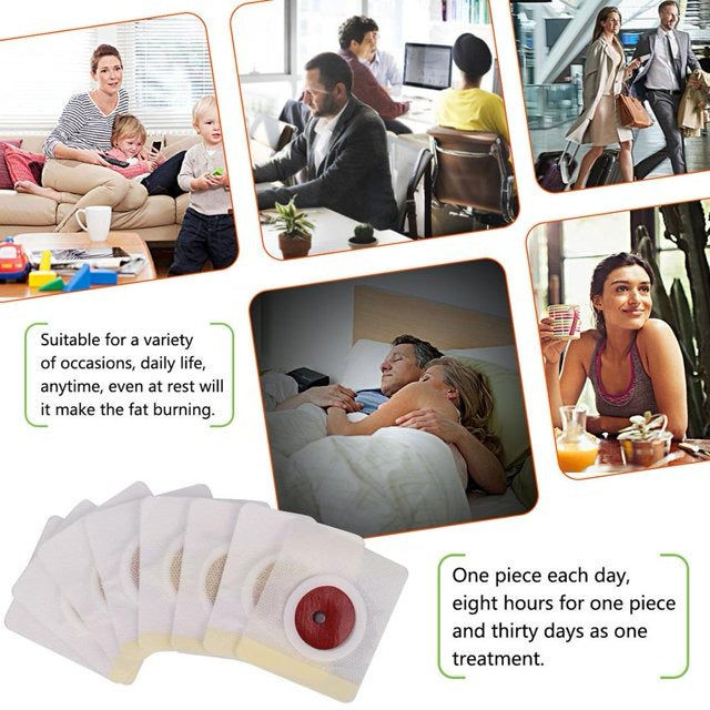 ELAIMEI Slimming Patch (30pcs) – Weight Loss Sticker for Abdominal Fat, Waist Shaping & Tummy Toning