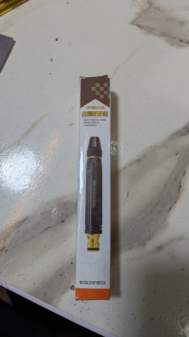 High Pressure Metal Brass Adjustable Nozzle Water Spray Gun – Heavy-Duty Garden & Car Wash Cleaning Tool