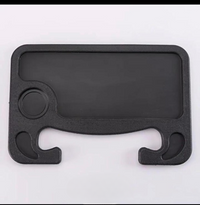 Plastic Steering Wheel Dining & Work Tray for Car – Portable Food Table & Laptop Desk for Driver & Passenger