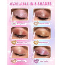 Multipurpose Jelly Highlighter Stick – Creamy Glitter Eyeshadow, Lip Balm & Face Highlighter | Shade 1