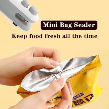 Portable Mini Sealer For Plastic Bags | Handheld Heat Sealing Machine