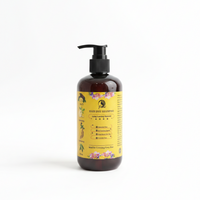 Floral Natural Hair Dye Shampoo - Ammonia-Free Herbal Formula with Ginseng & Fo-Ti for Long-Lasting Gray Hair Coverage | 200ml