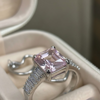 Elegant Heart & Stone 5-Piece Women’s Jewelry Gift Set ~ Imported