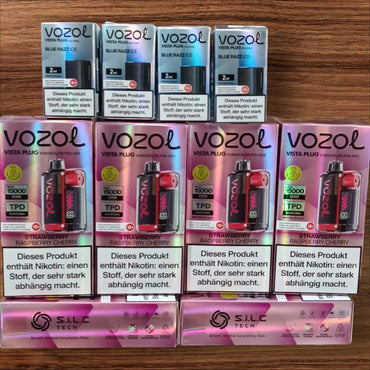 Vozol Refillable Vape Kit with Box, Charging Cable & Long-Lasting Battery (Random Flavour)